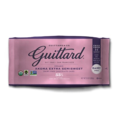 Guittard Dairy Free Akoma Xtra Semiswt Baking Chip